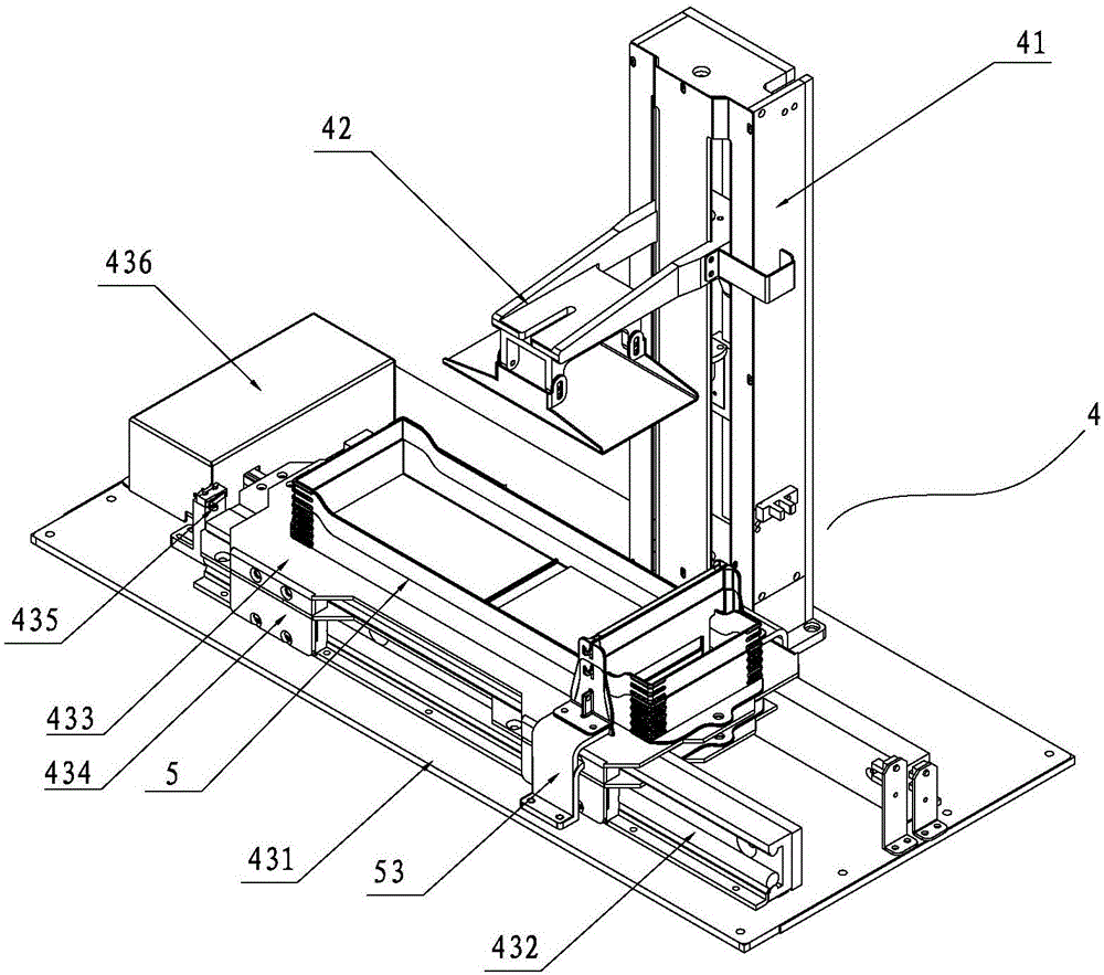 Slide 3D printing device and printing method thereof