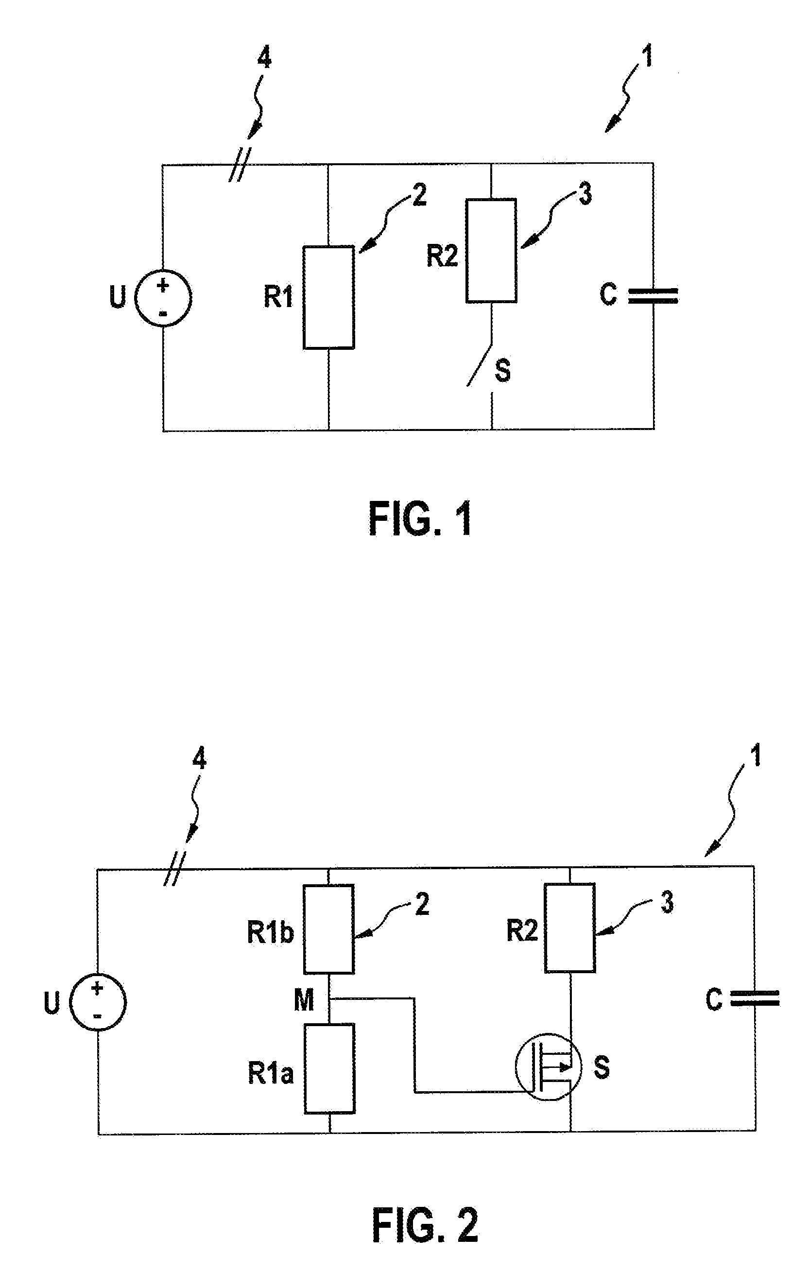 Method and apparatus for discharging an energy store in a high-voltage power supply system