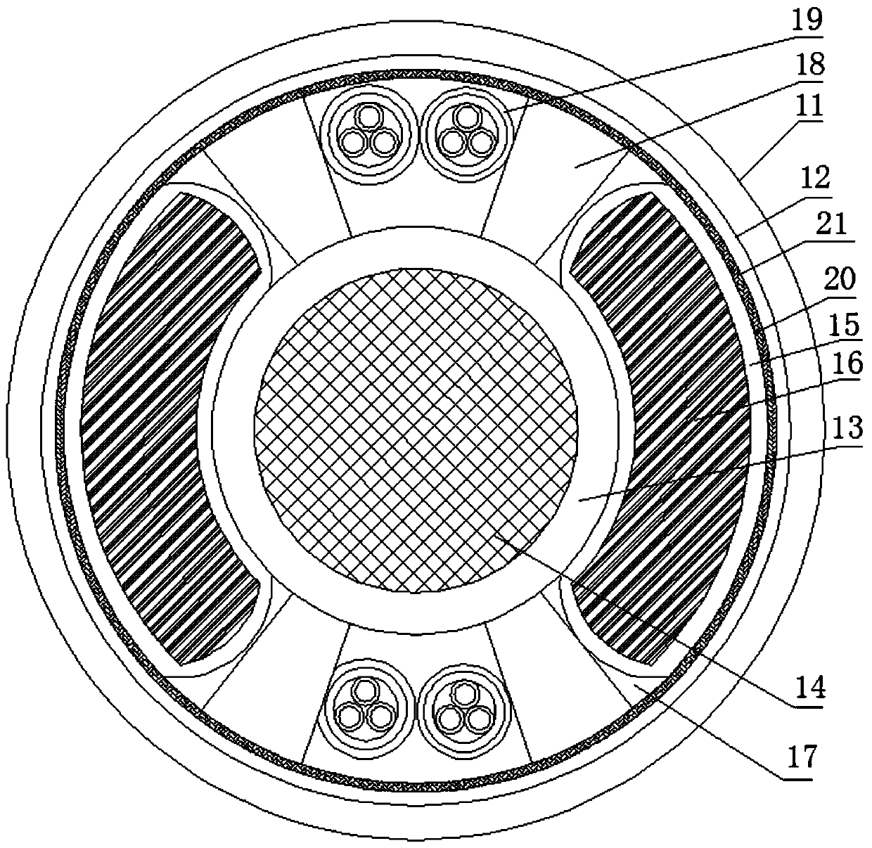 Oil well alloy superconducting wax and pressure and temperature measurement device