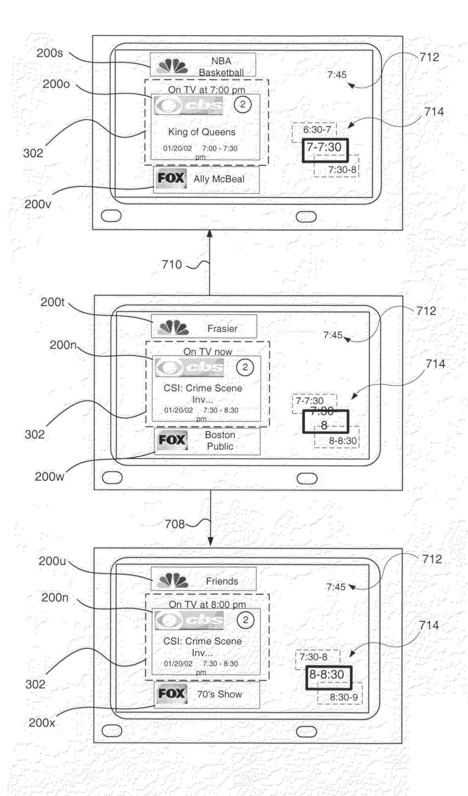 System and method for focused navigation within a user interface