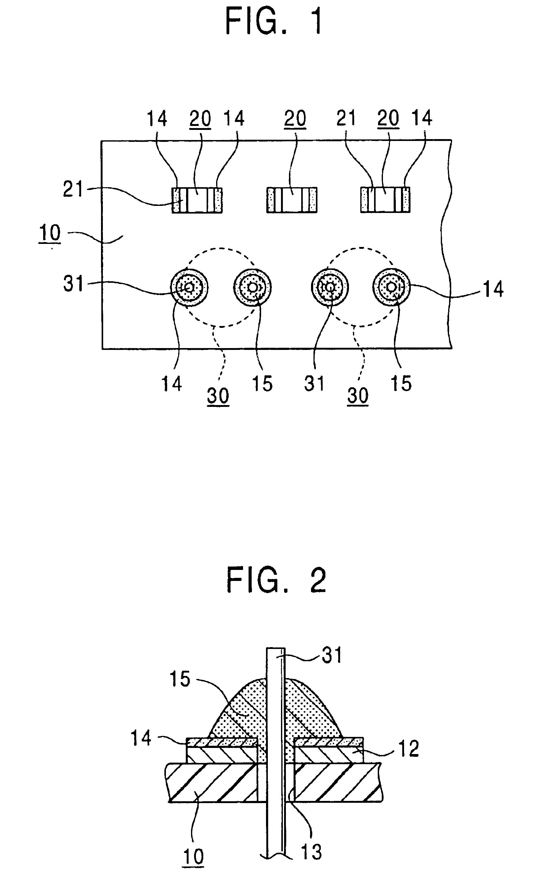 Solder joint structure and method for soldering electronic components