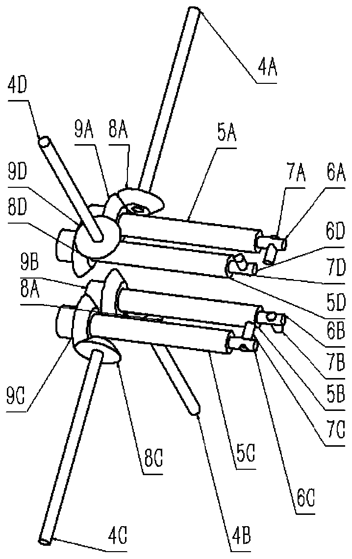 A coaxial double ring cathode online adjustment device applied in rbwo
