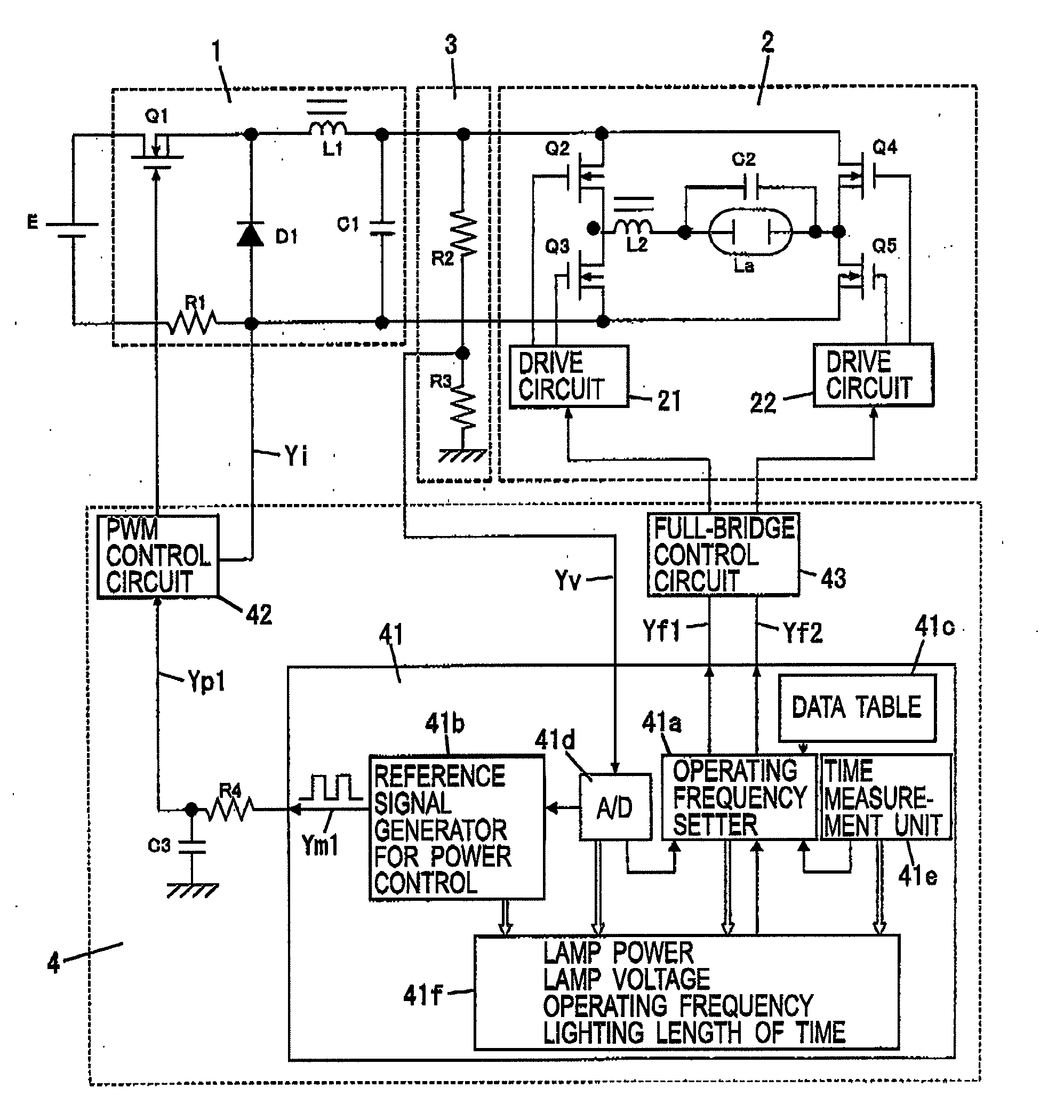 Discharge lamp lighting device and image display apparatus