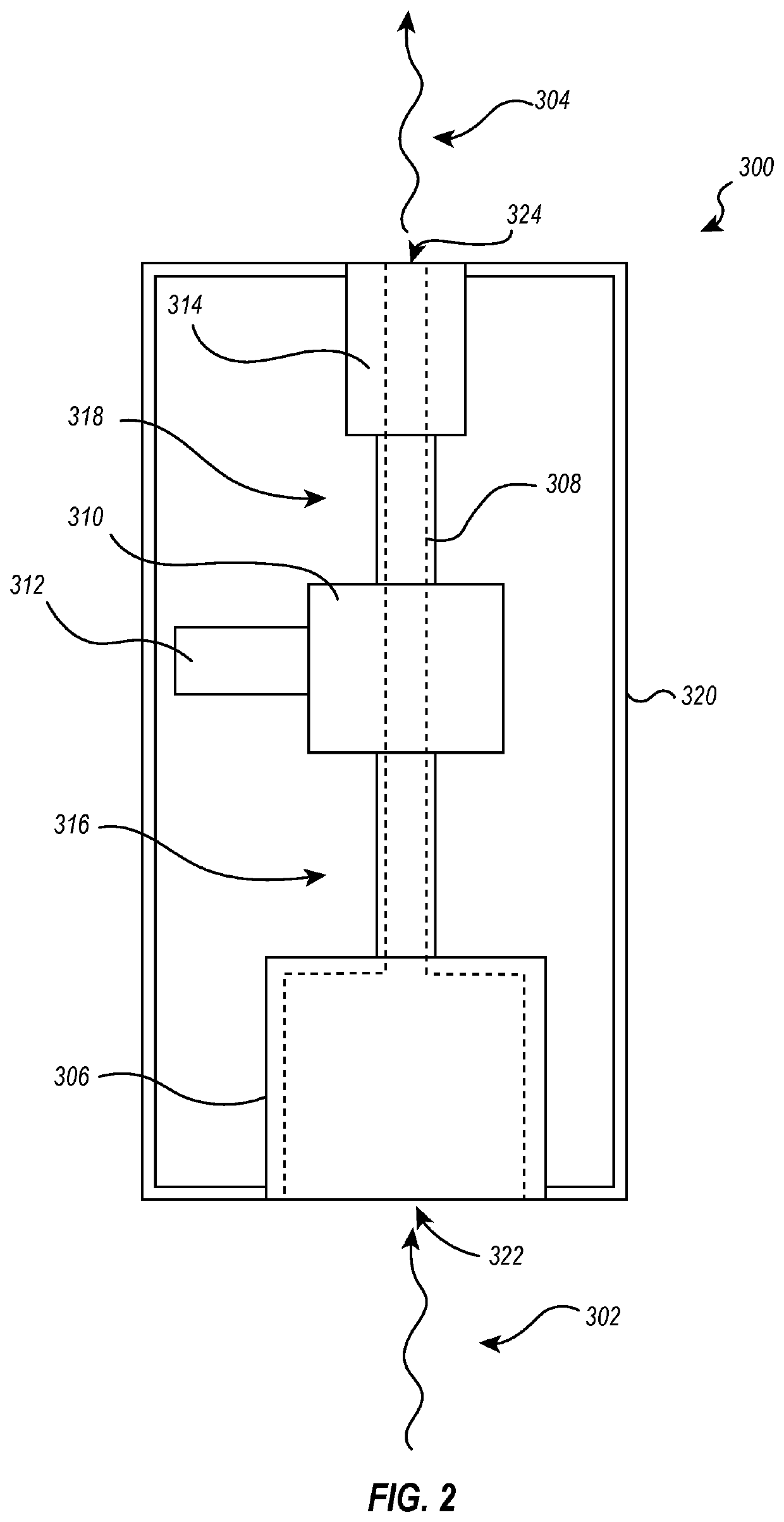 Filter connection for a smoke evacuation device