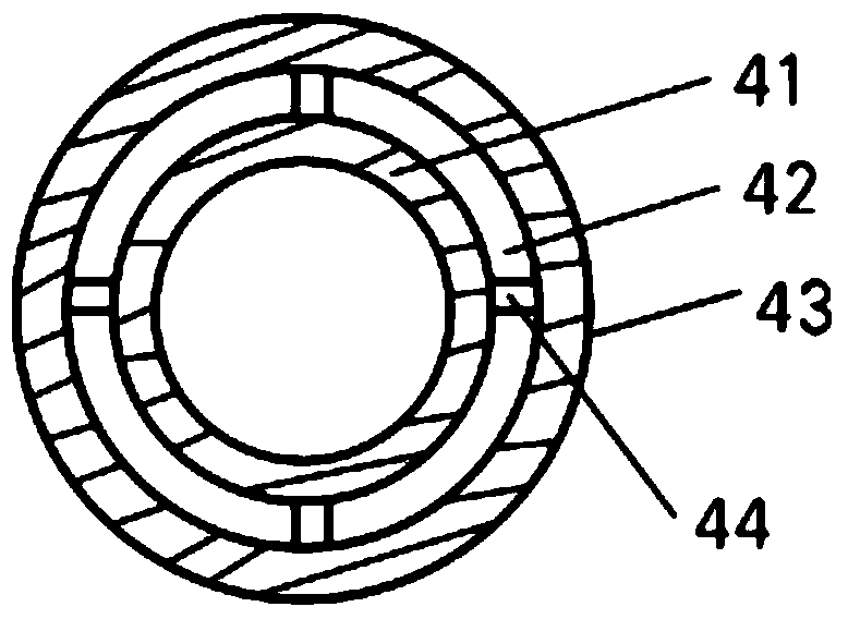 A double-walled drilling tool for drilling and taking soil samples