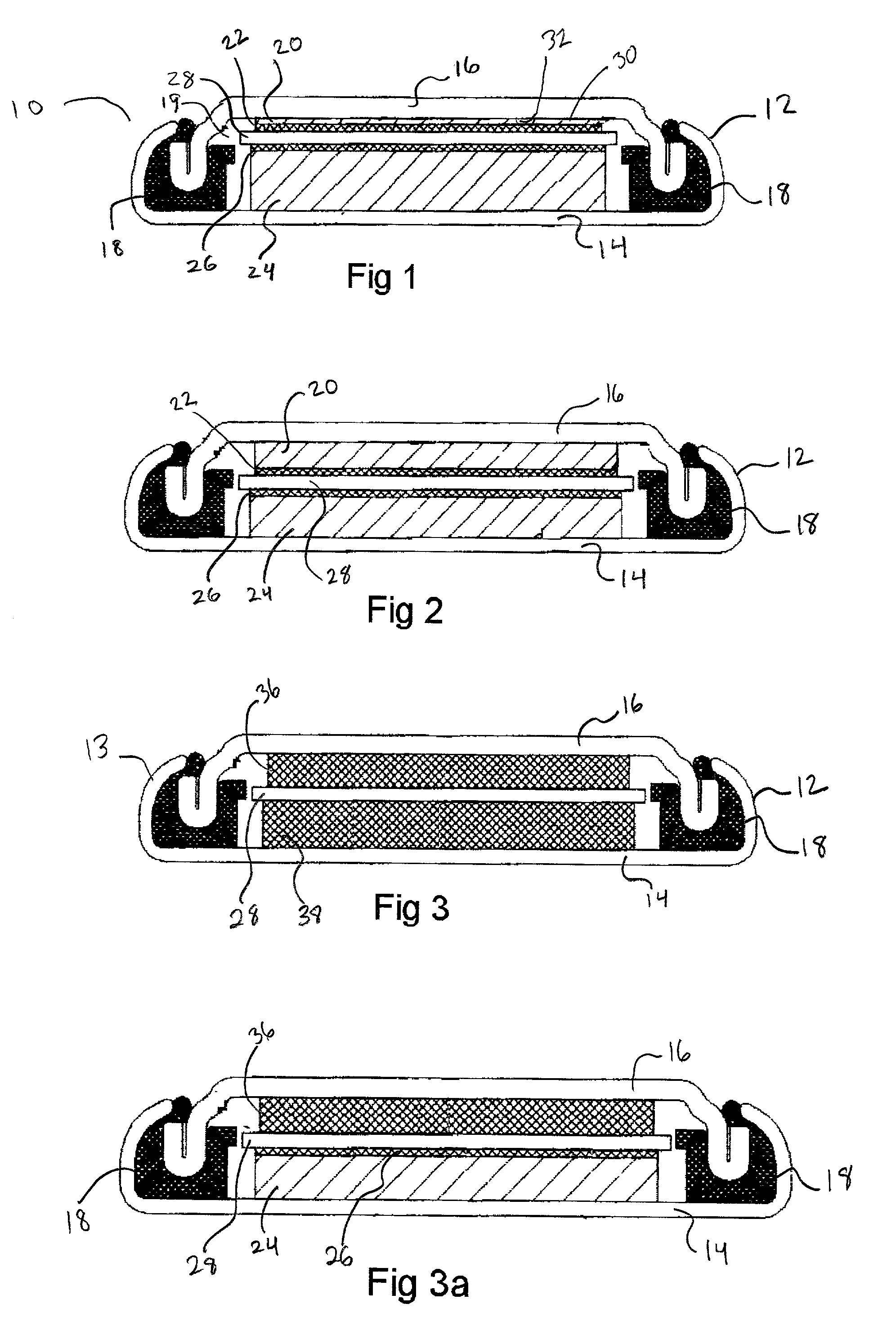 Fire and corrosion resistant thermally stable electrodes and batteries and method for manufacturing same