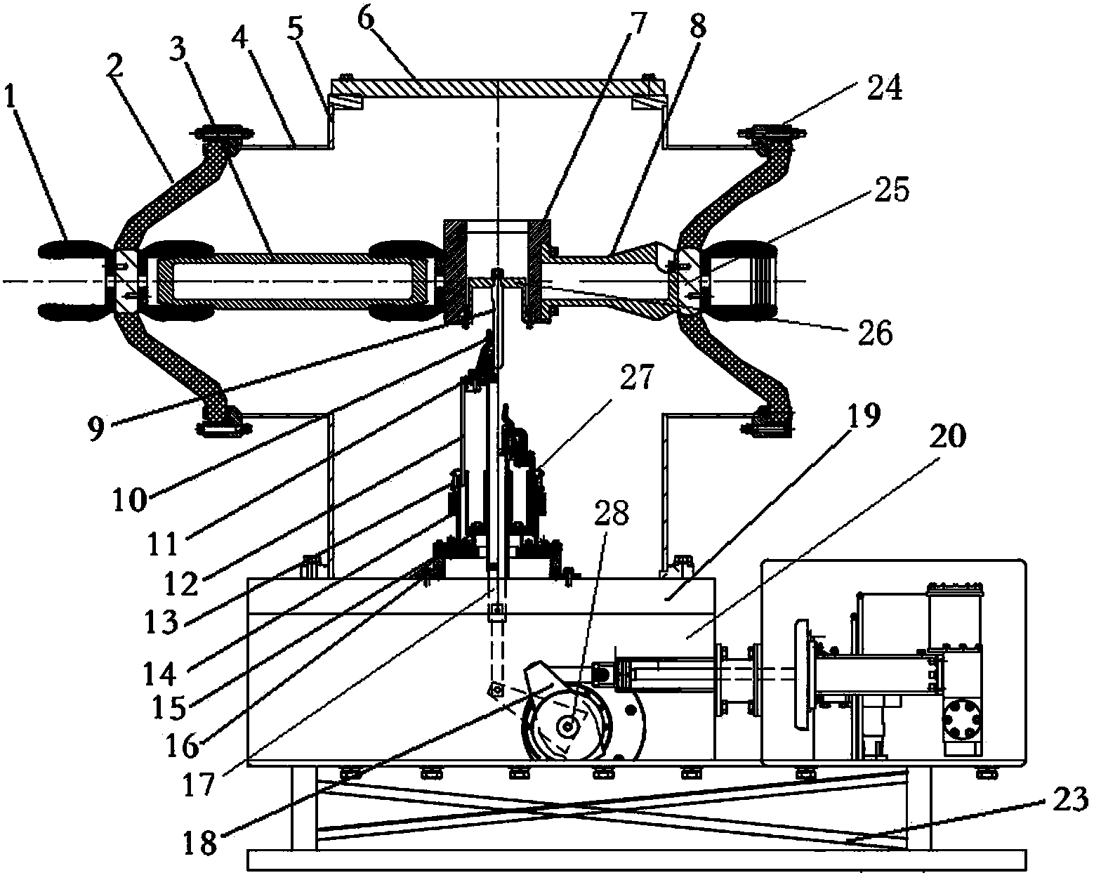 Earth switch assembly unit and high-speed earth switch thereof