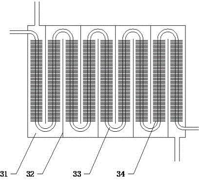 A recoilable heat exchange system with flow rate detection and temperature detection