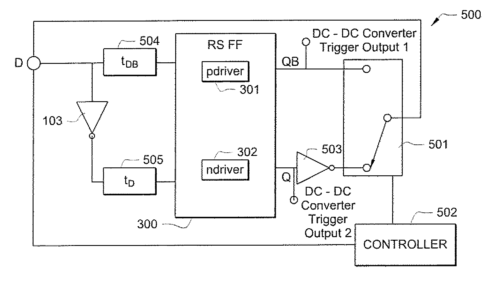 Low voltage synchronous oscillator for dc-dc converter