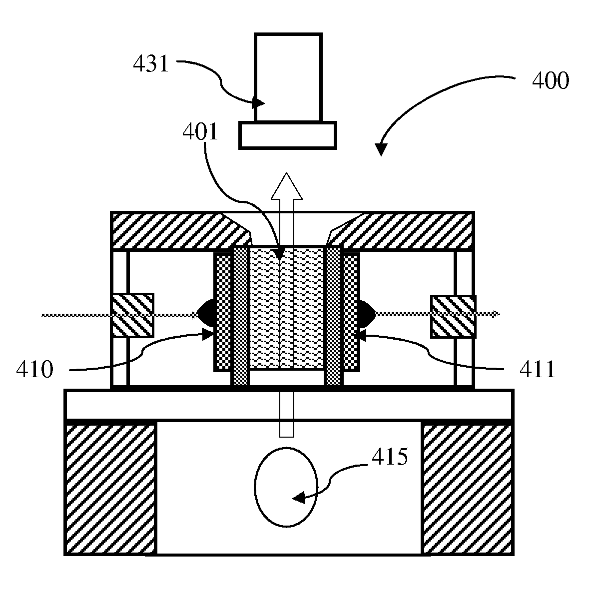 Method and device for ultrasound assisted particle agglutination assay