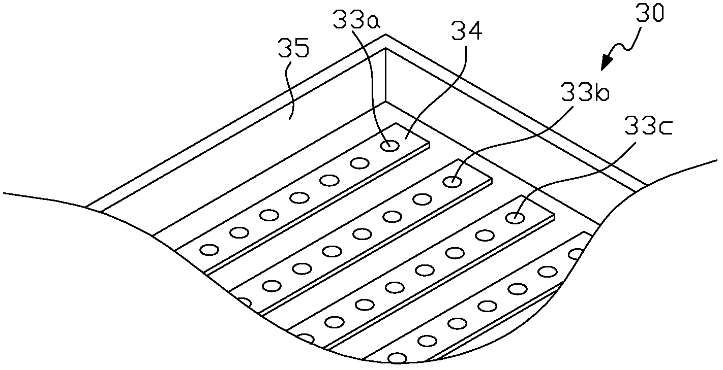 Liquid crystal display (LCD) device suitable for night vision system and backlight module thereof