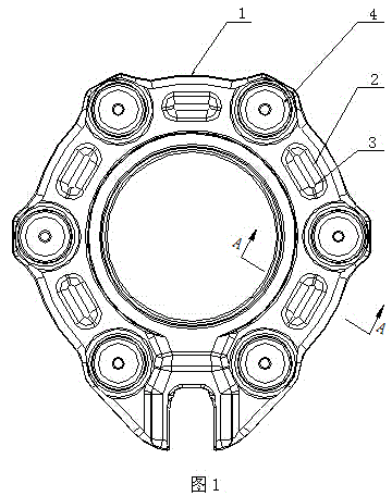 Planet plate structure of motor rotor