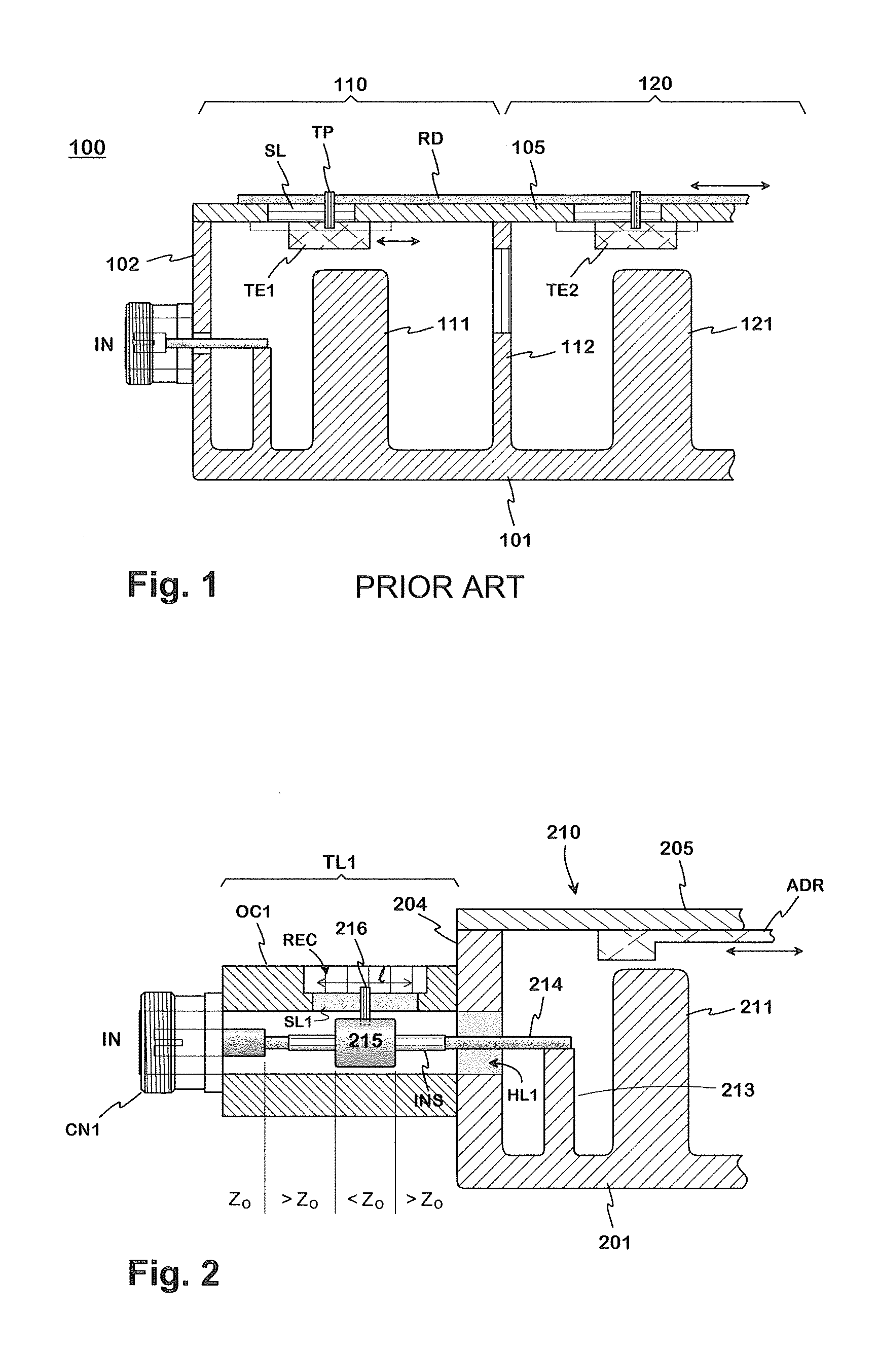 Adaptable resonator filter