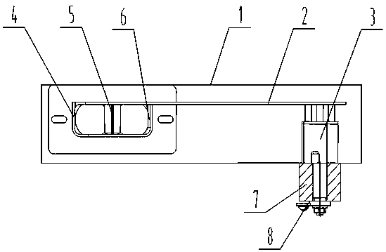 Single-deck double-row seed sowing device