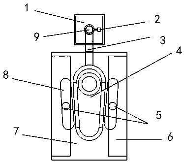 Pressure-sensing automatic flushing toilet