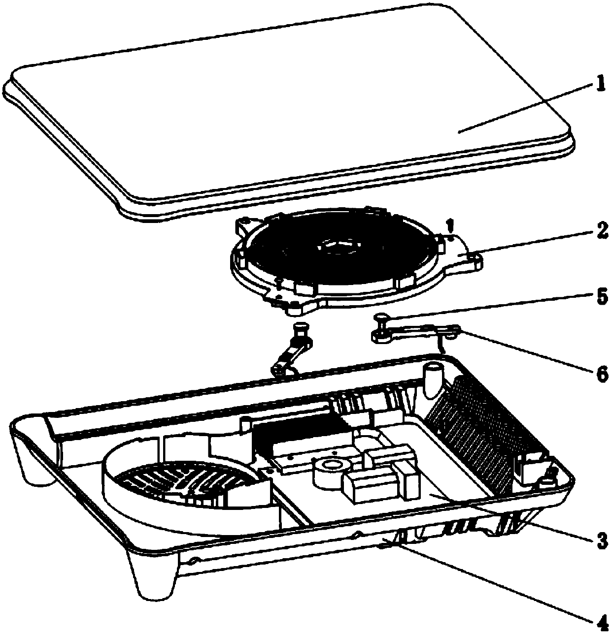 Induction cooker cooking utensil and dry heating prevention control method thereof