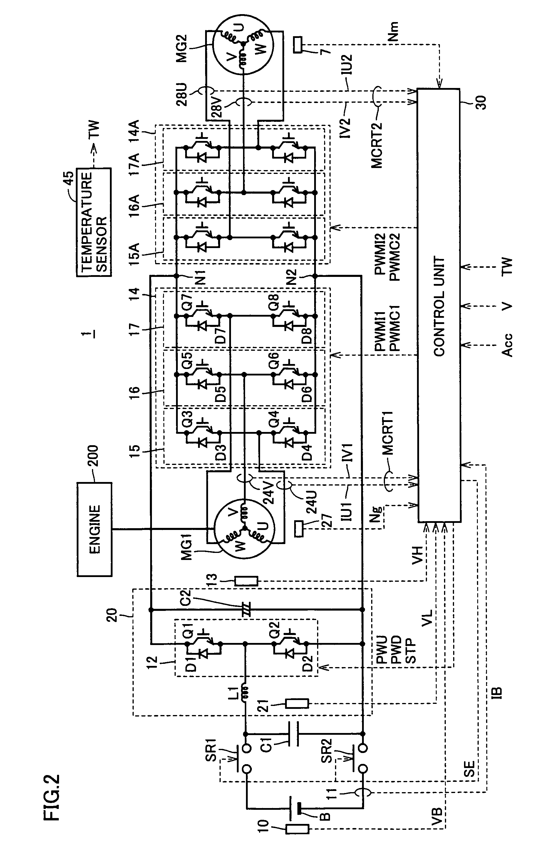 Control apparatus for load device, and vehicle