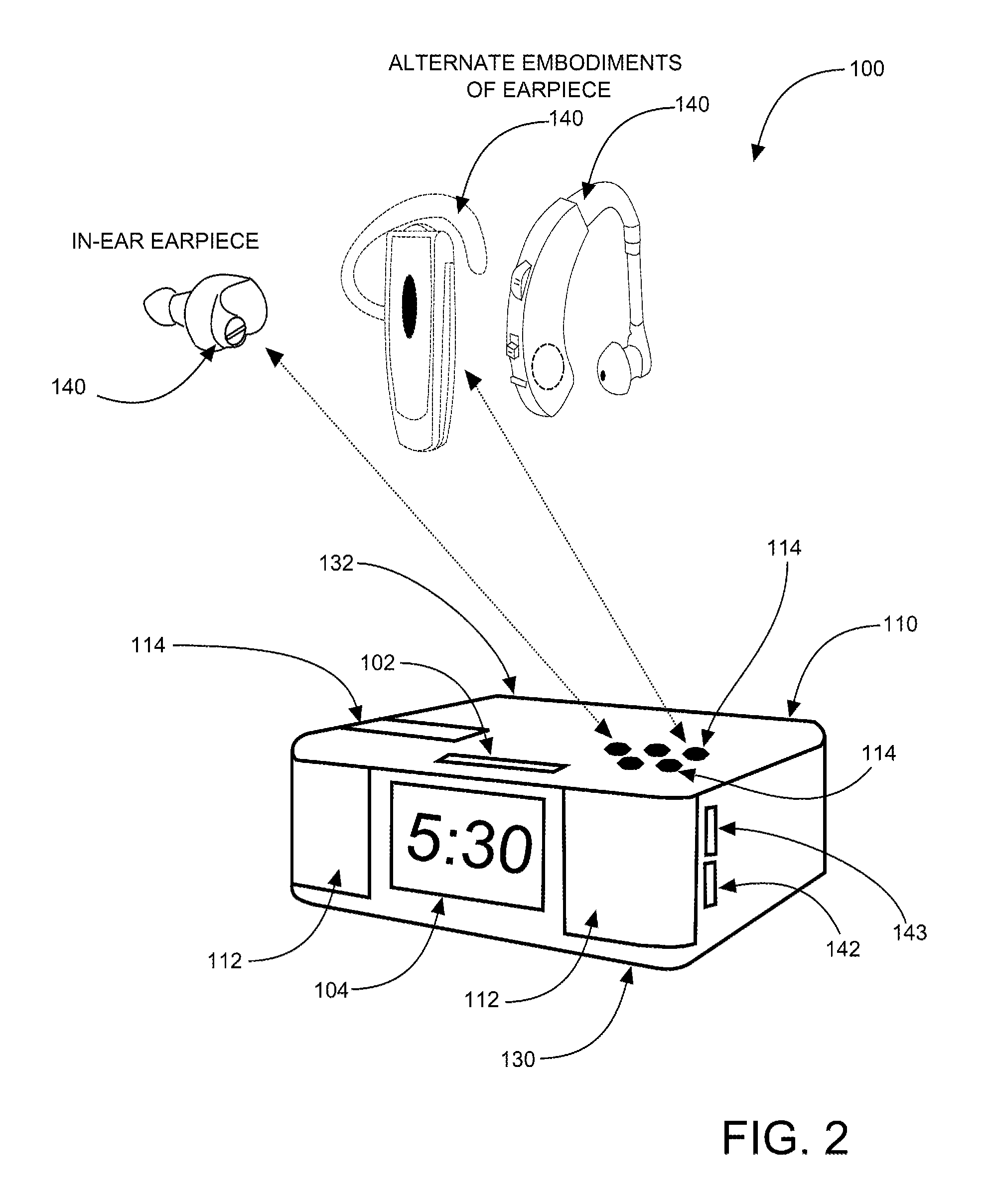 Portable and personal alarm clock system