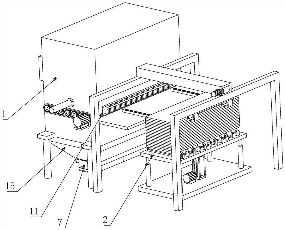 Positioning, polishing and dedusting all-in-one machine for solid wood furniture