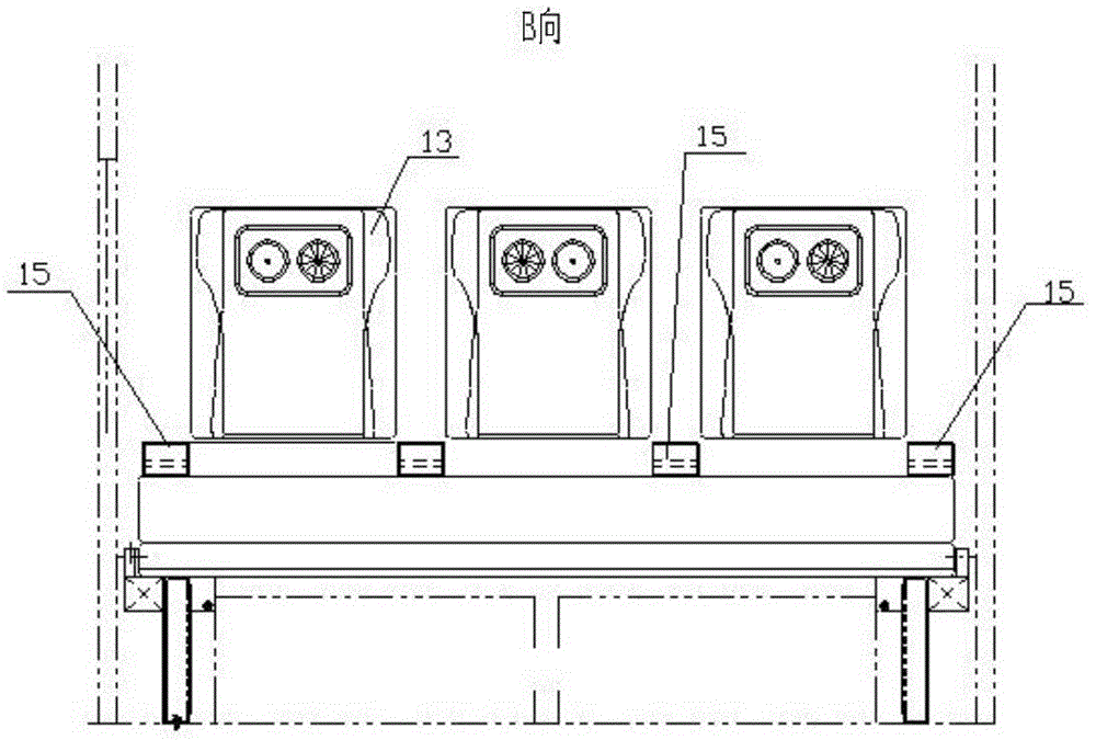 Sleeping-berth structure capable of realizing seat-berth conversion and sleeping berth carriage with same