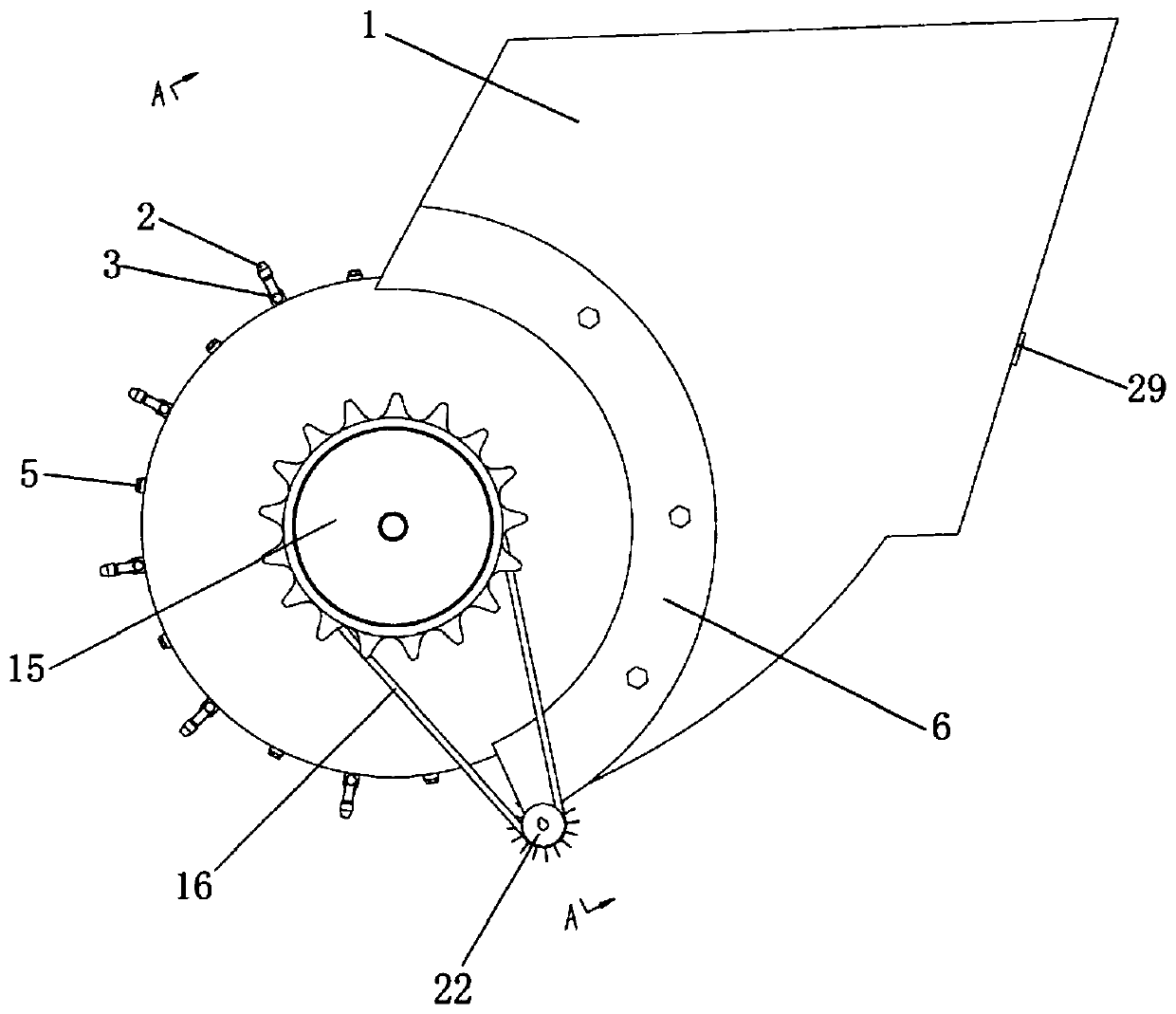 Negative pressure seed sucking and mechanical seed cleaning type precise seed-metering device and seed-metering method thereof