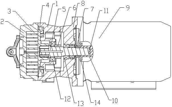 Insertion-type vortex air compressor