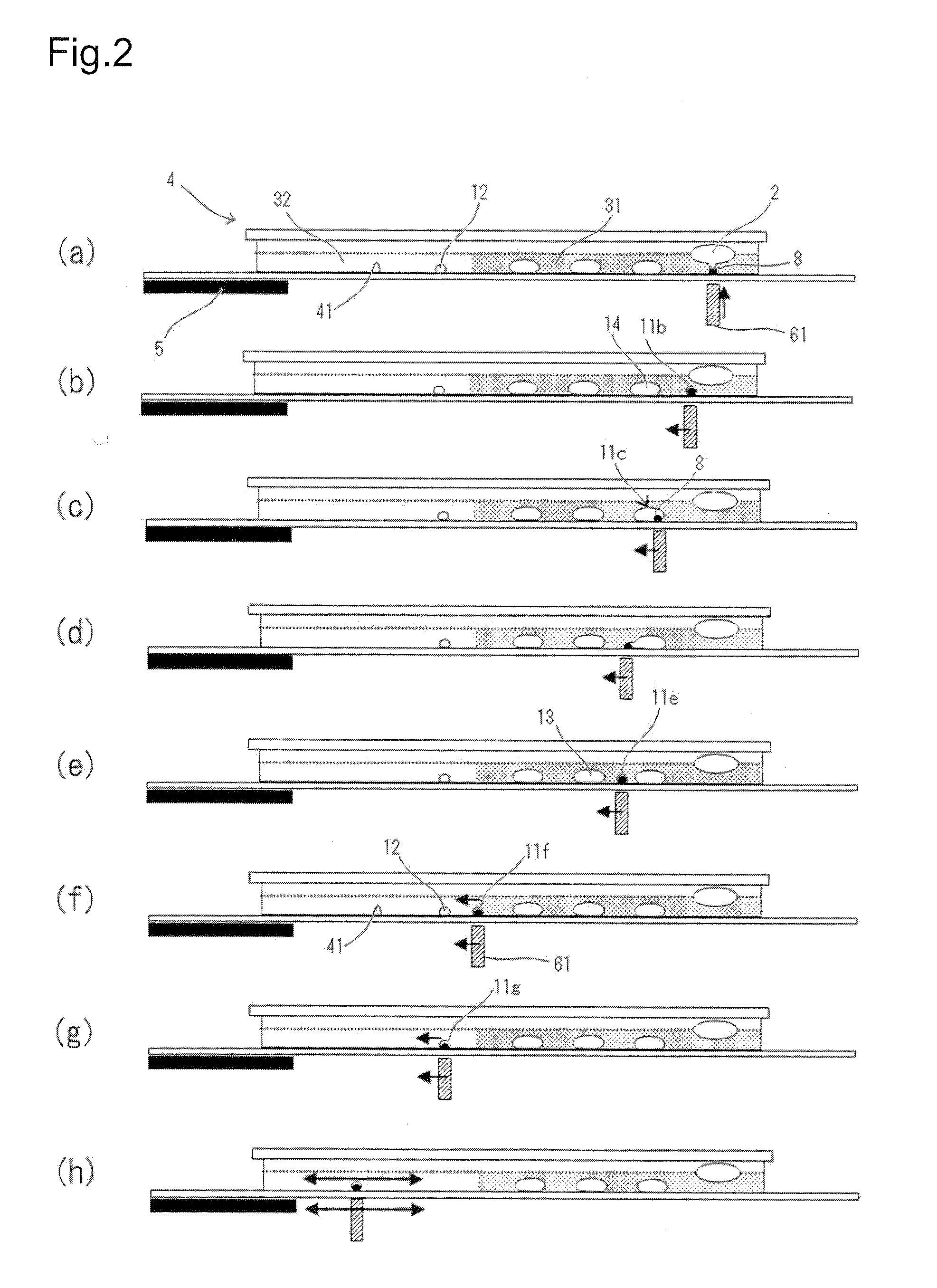 Device and method for manipulating droplets using gel-state medium