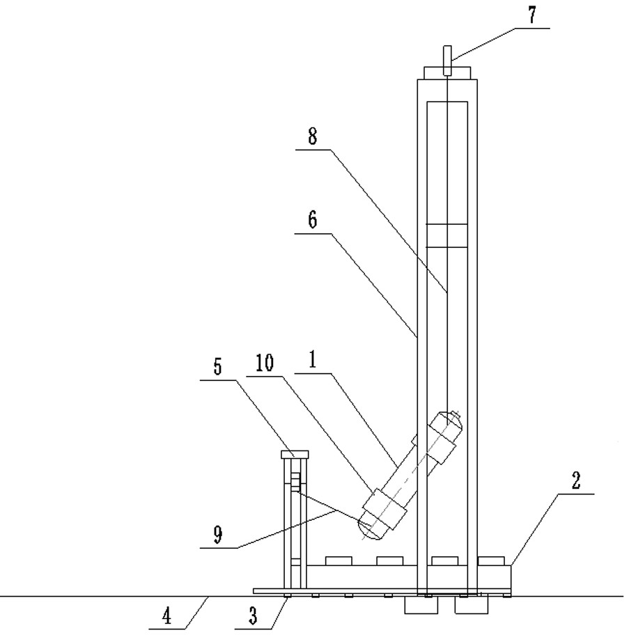 Method for hydraulically lifting and hoisting urea synthesis tower