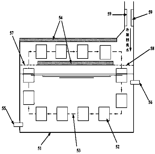 Treatment method for removing ammonia nitrogen in domestic wastewater