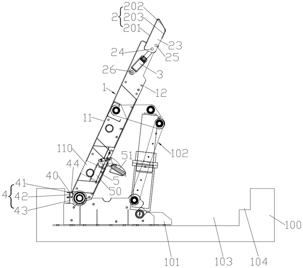 Hydraulic dam with sand discharging structure