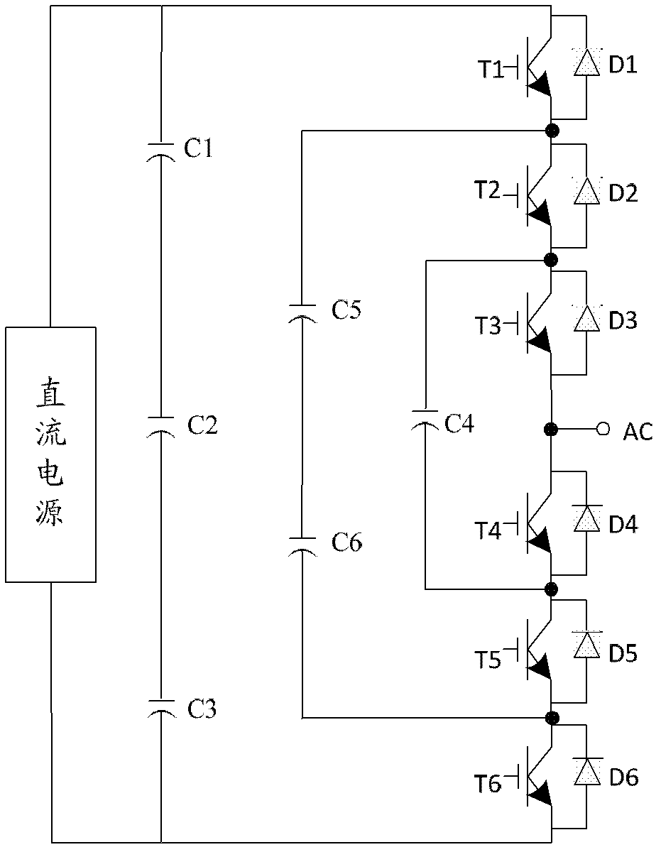 Four-level topological unit and application circuit thereof