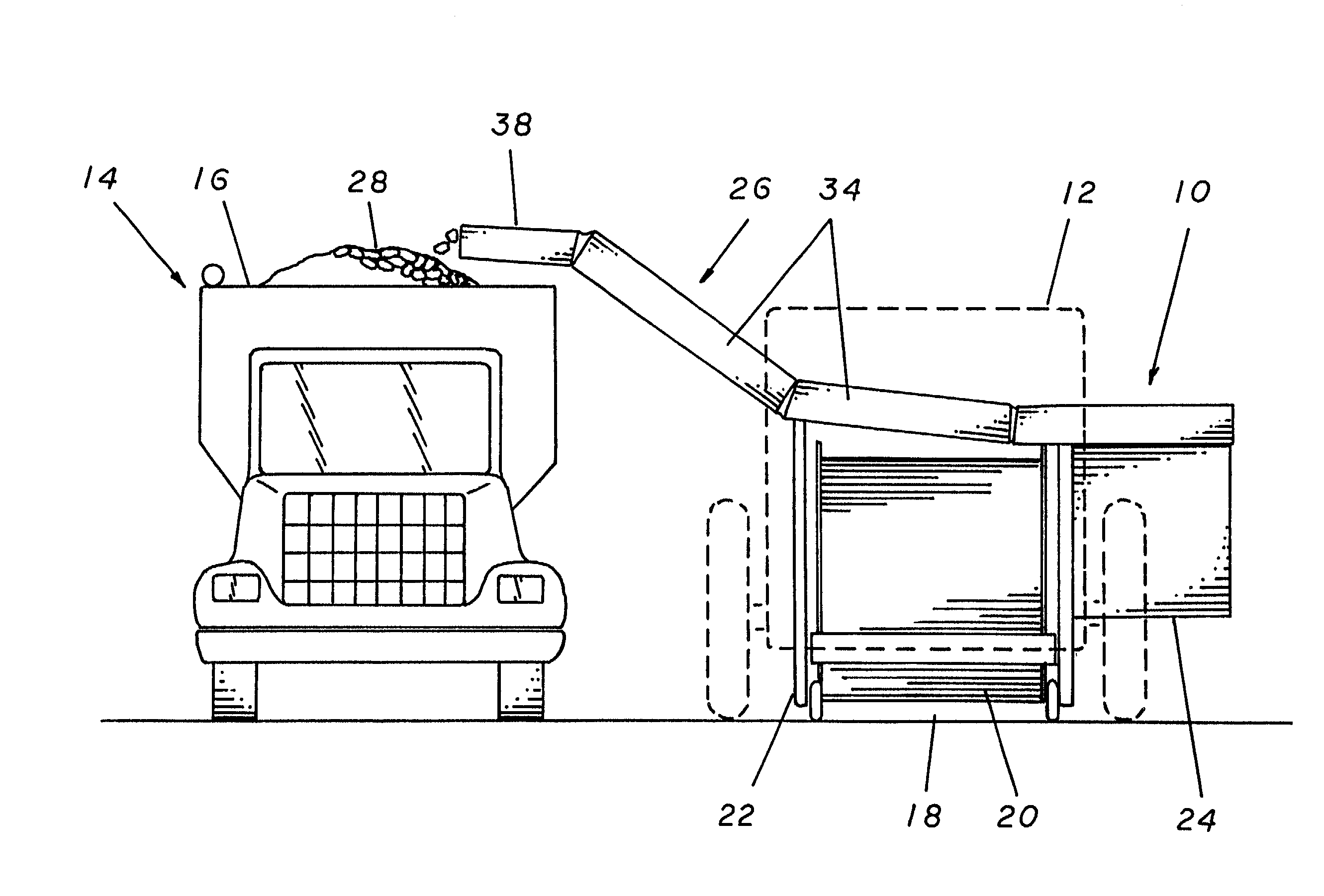 Device used to aid in the loading and unloading of vehicles and implements