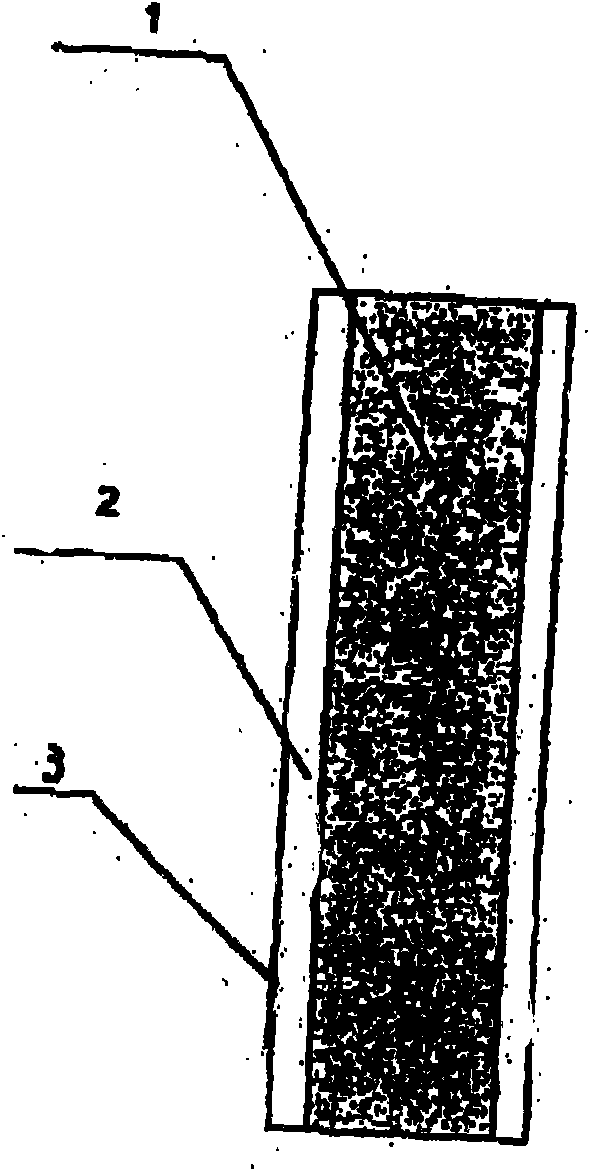 Metal-based composite medium copper-clad foil plate