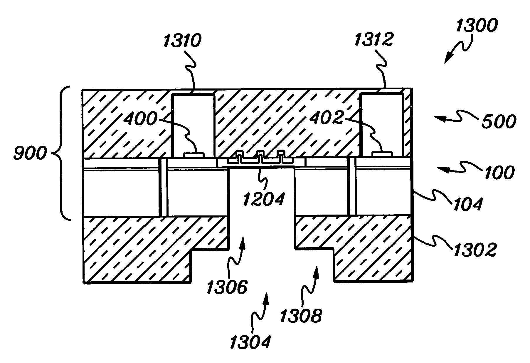 MEMS structure with anodically bonded silicon-on-insulator substrate