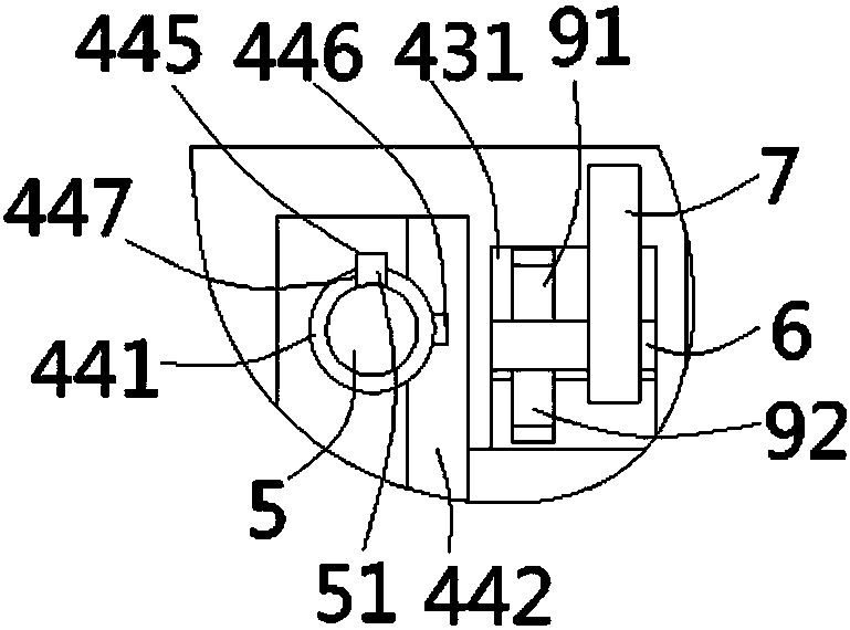 Improved-type medical transfusion bracket