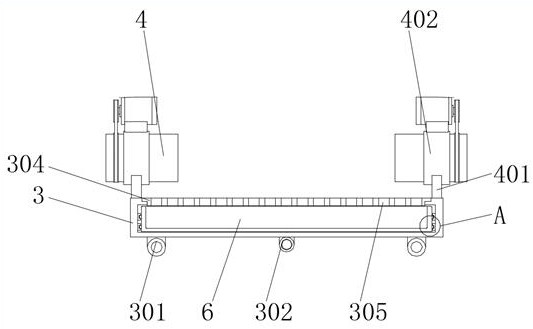 Welding operation table with welding position capable of being adjusted in real time for machining mechanical mold parts