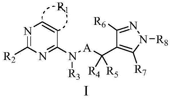 Pyrazolyl pyrilamine compound and use thereof