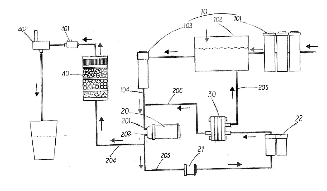 Energy hydrogen water dissolving device