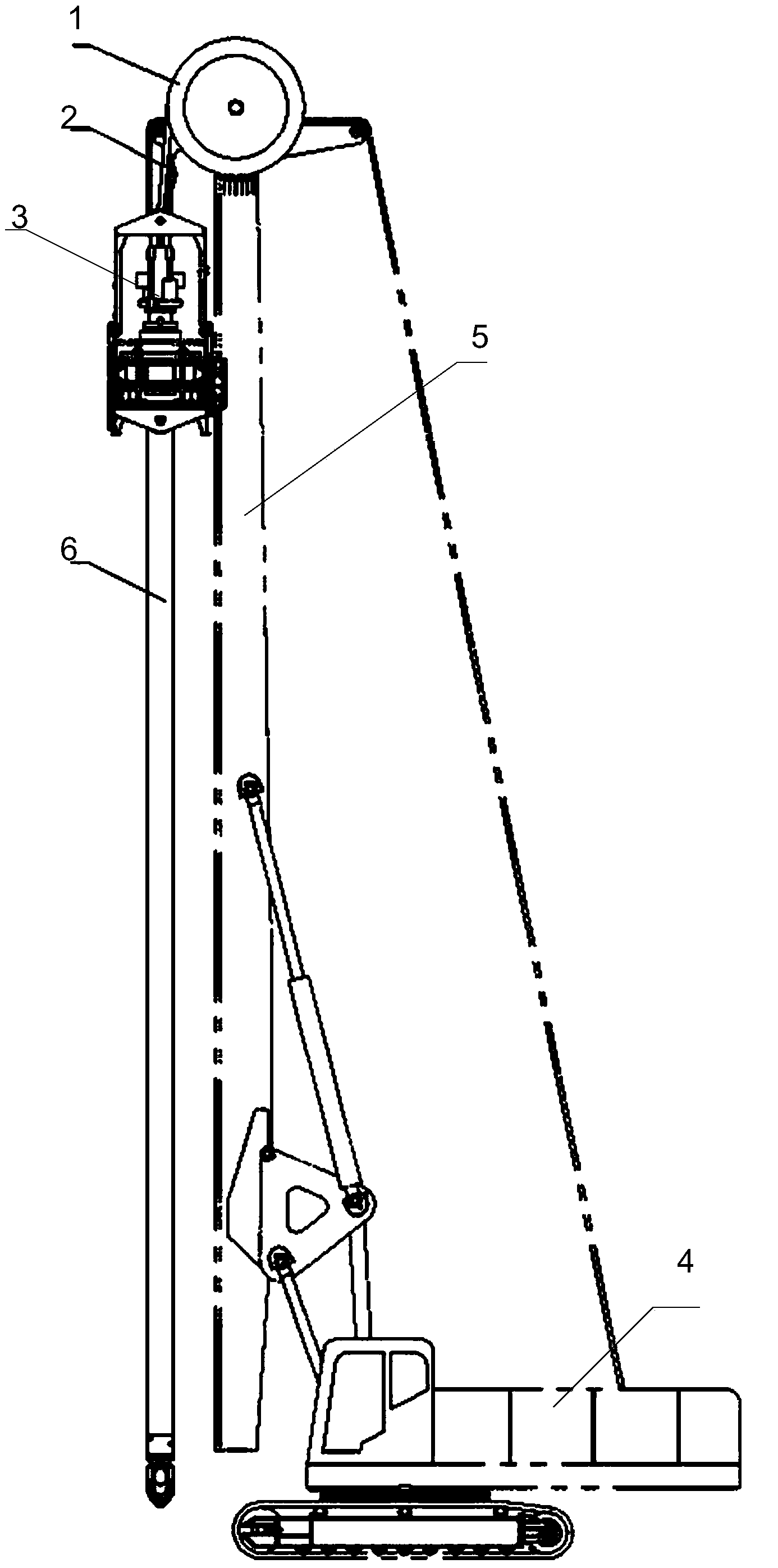 Drill rod and drill rig device