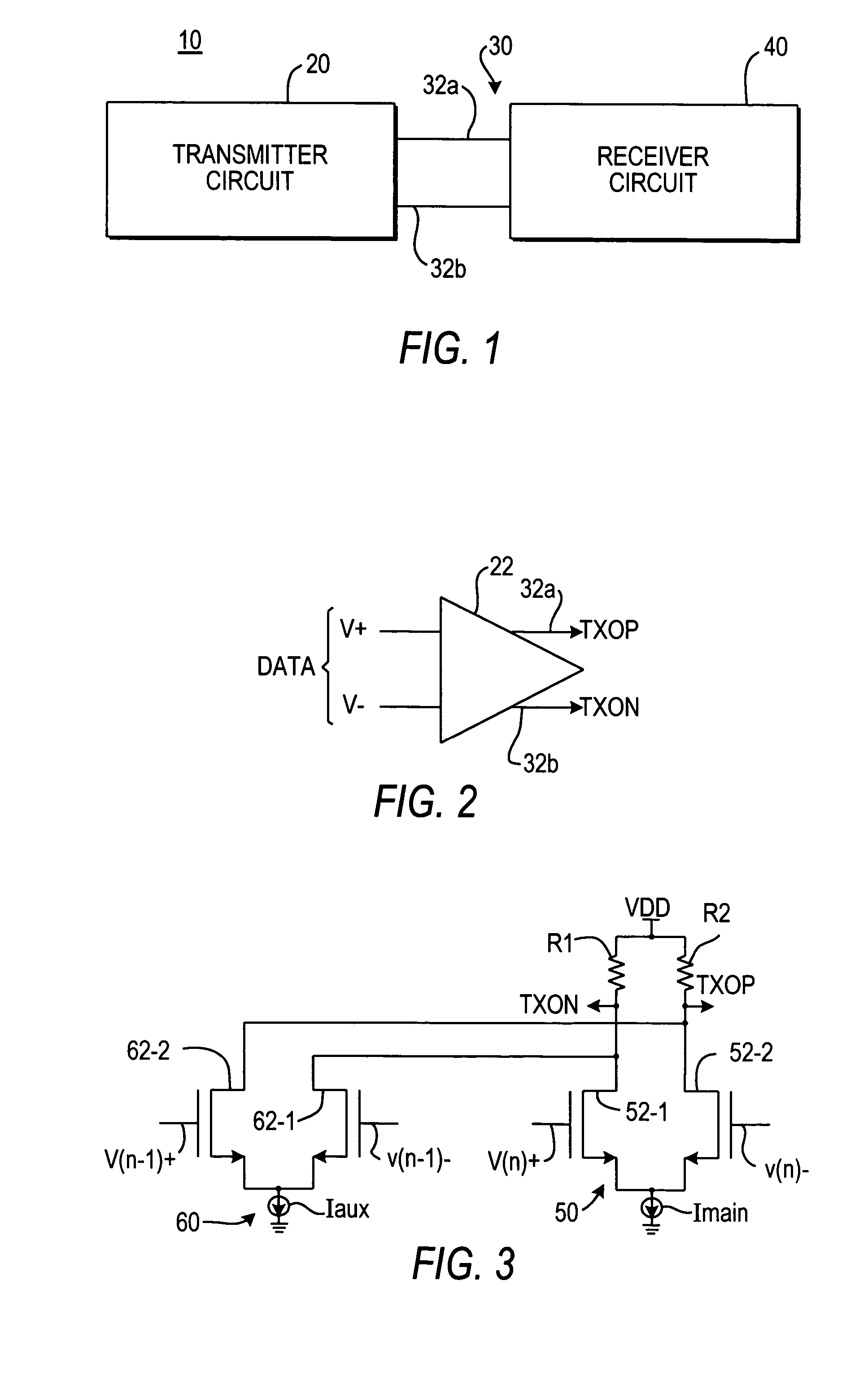 Pre-emphasis circuitry and methods
