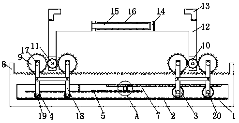 Device capable of adjusting size during metal wire drawing