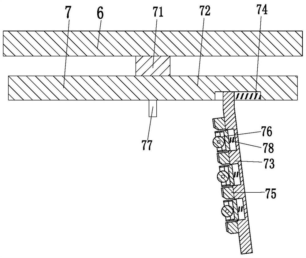 A winding device for a cylindrical packaging box