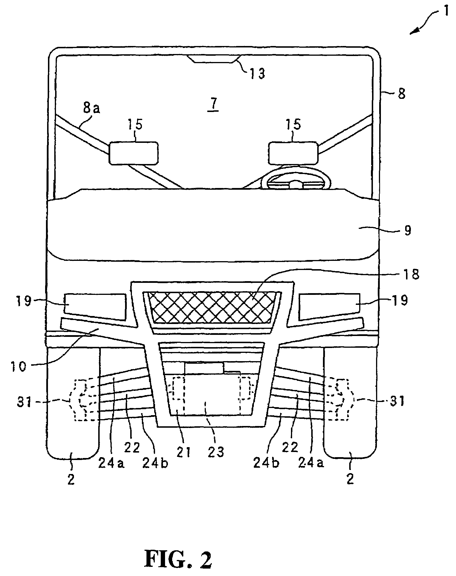 Body cover structure for seat type vehicle