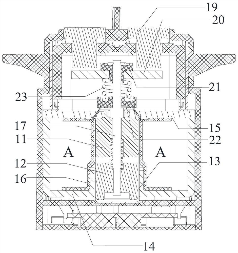 Electromagnetic drive device and electromagnetic relay
