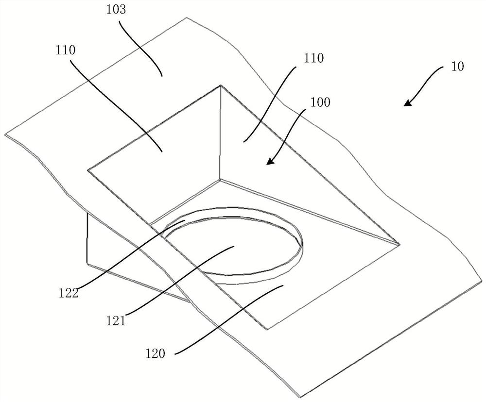 Vehicle body assembly and engineering vehicle