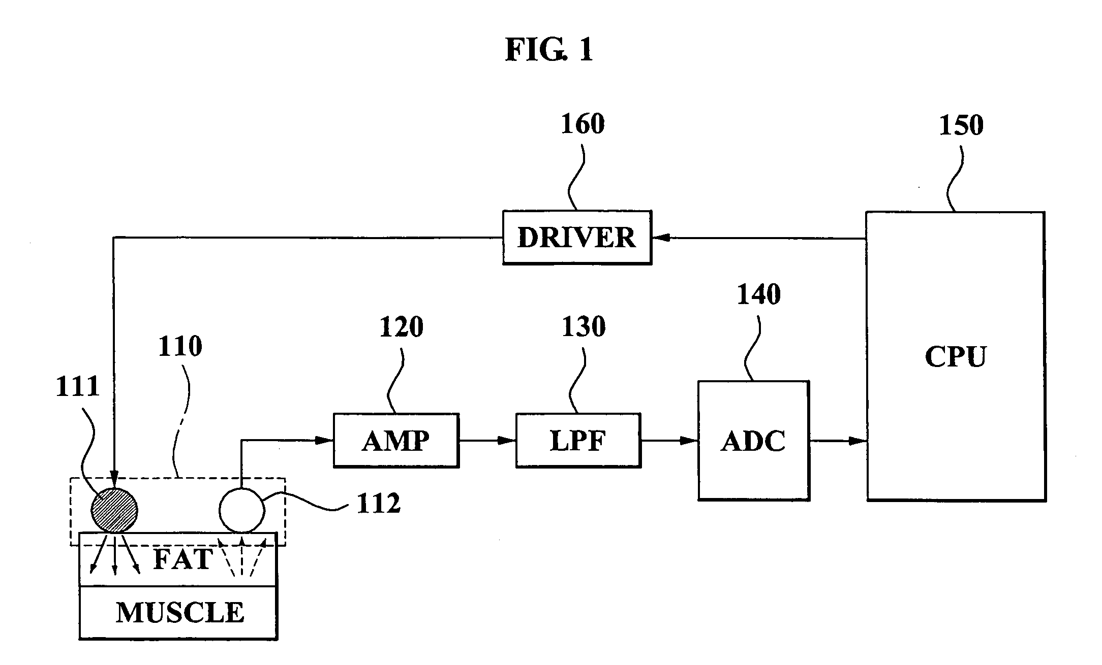 Local body fat measurement device and method of operating the same