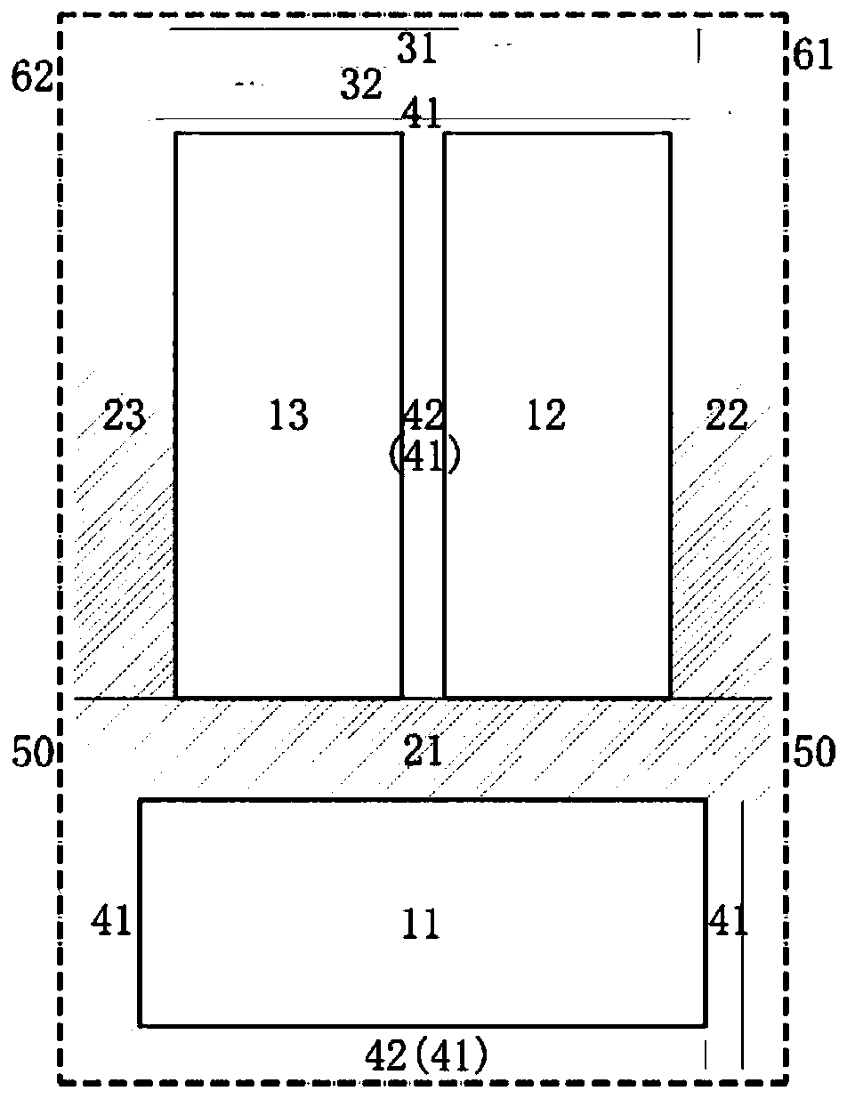 Multi-high-rise logistics warehouse modular layout system and application of multi-high-rise logistics warehouse modular layout system to general drawing arrangement