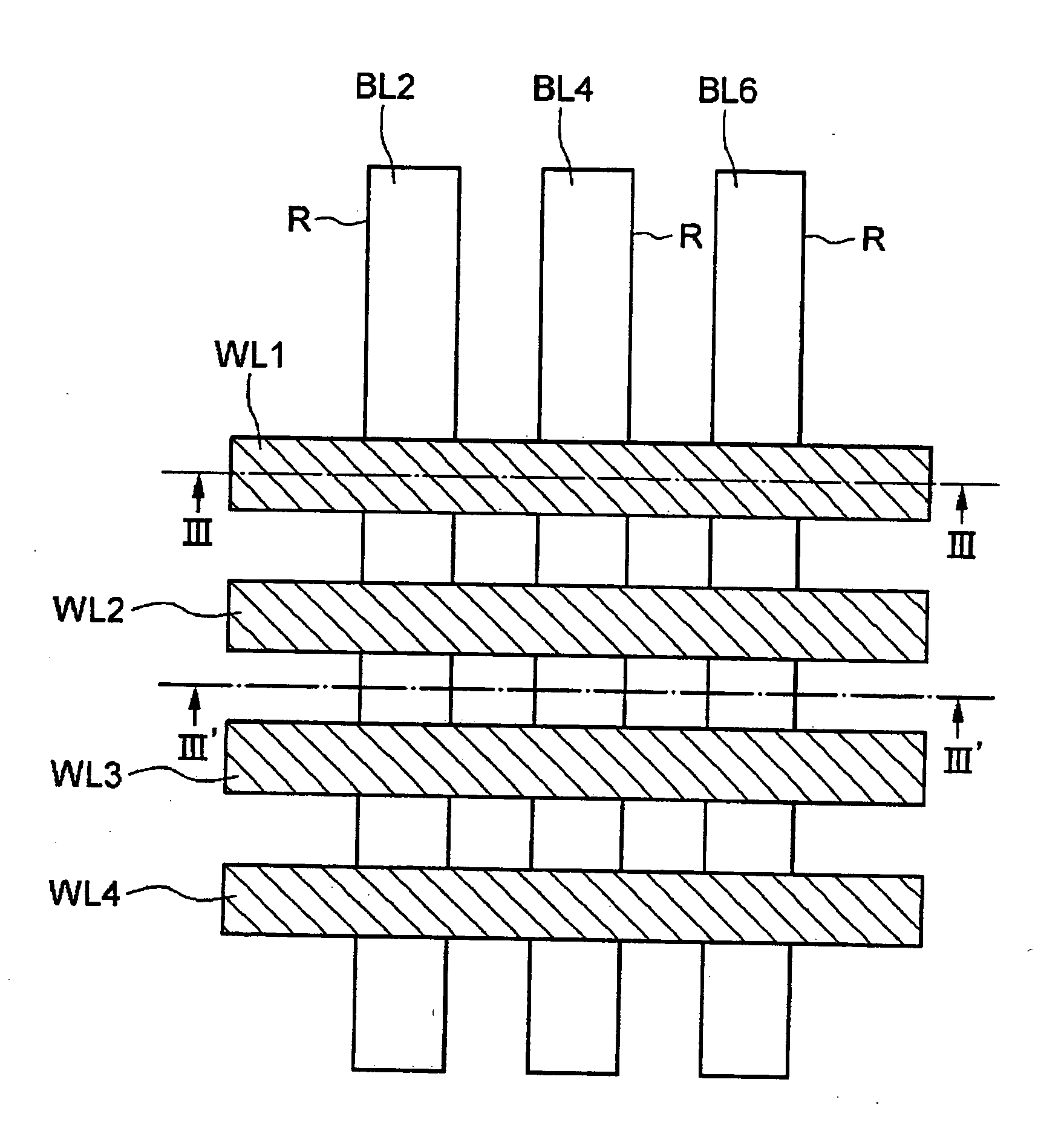 Non-volatile semiconductor memory device and process for fabricating the same