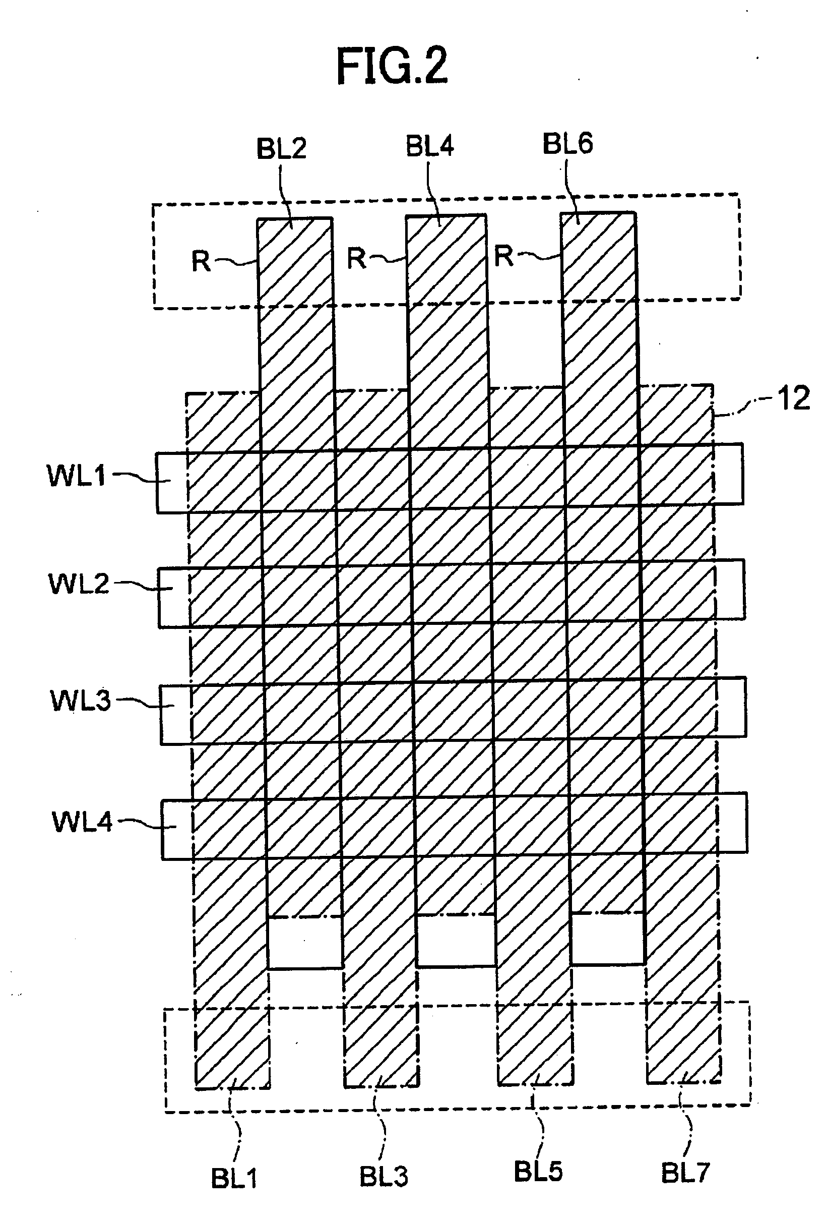 Non-volatile semiconductor memory device and process for fabricating the same