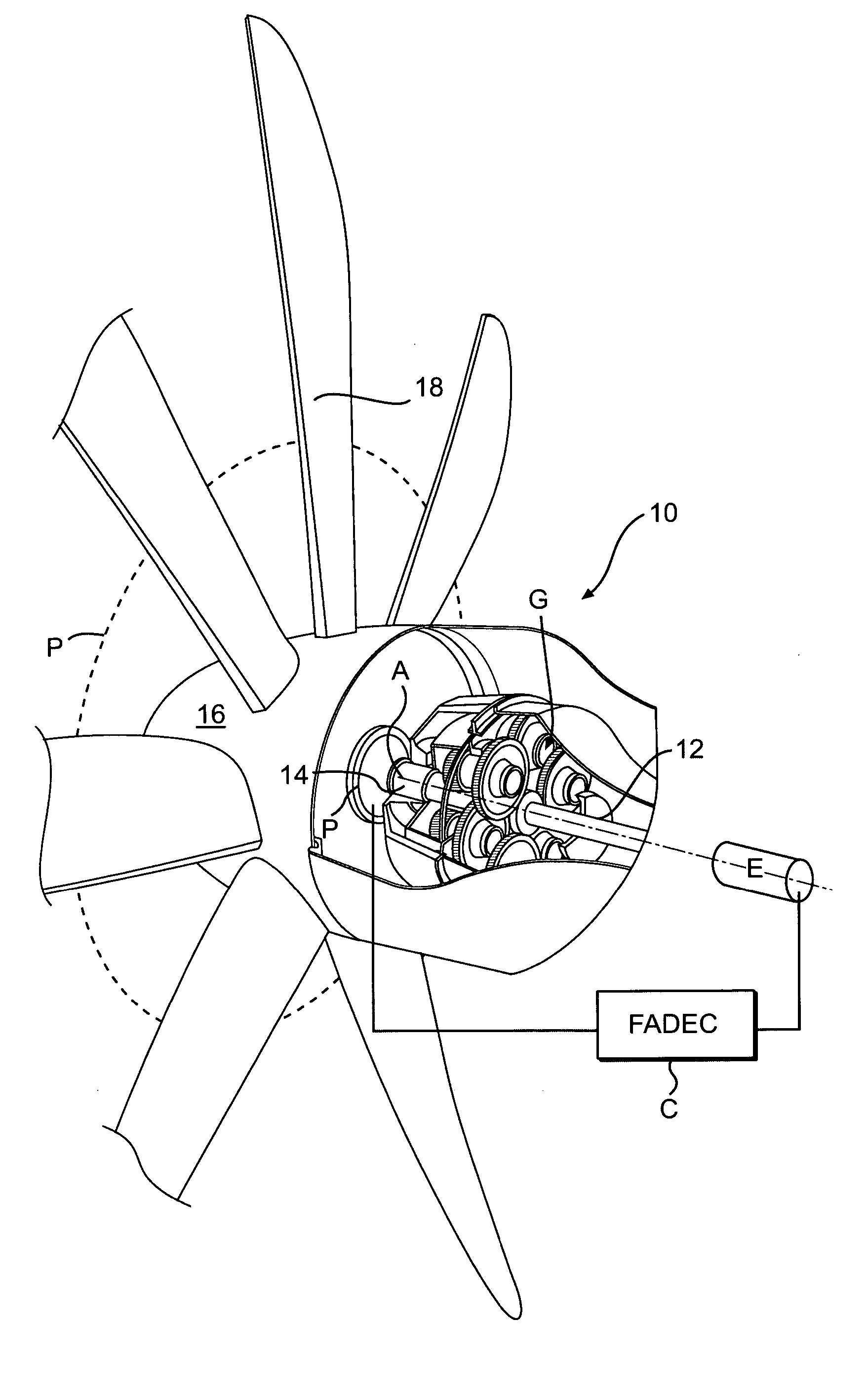 Control logic for a propeller system